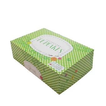 Custom Luxury Bakery Box 6 Count Cupcake Box Muffin Pastry Paper Packaging Box With Insert